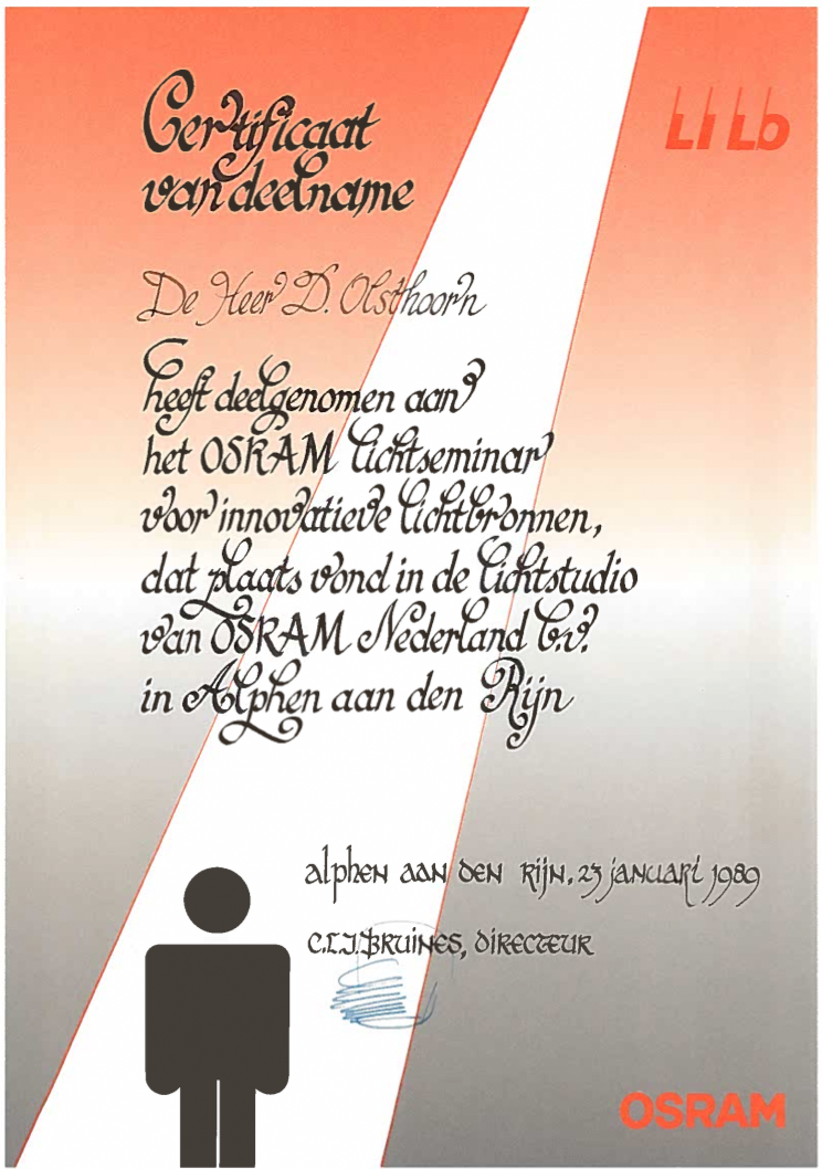 OSRAM-Nederland-certificaat